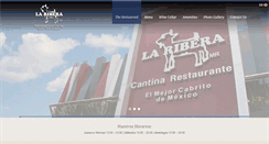 Desktop Screenshot of cantinalaribera.com.mx